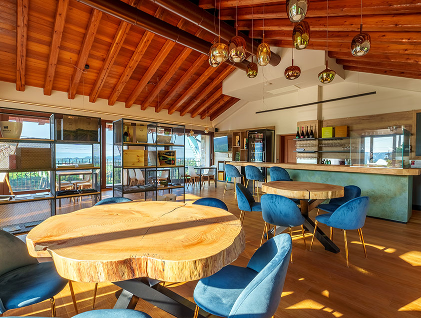 Sala degustazione Rebuli Sala degustazione Rebuli