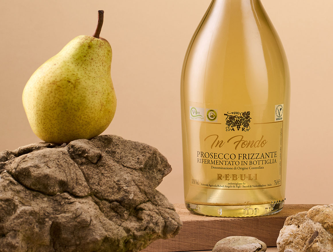 Etichetta bottiglia In Fondo Rebuli